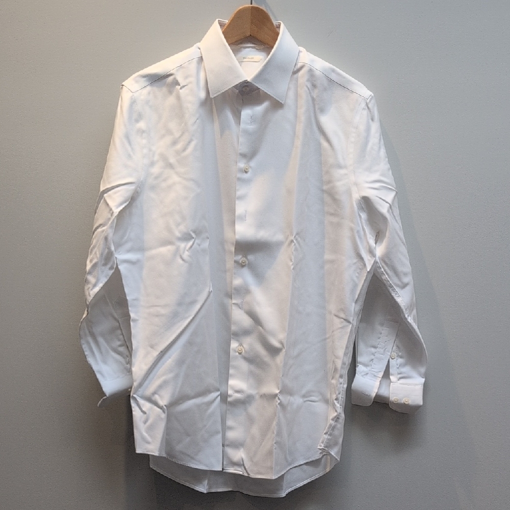 Suit Supply Classic White Men's Shirt Size 41 Slim Fit